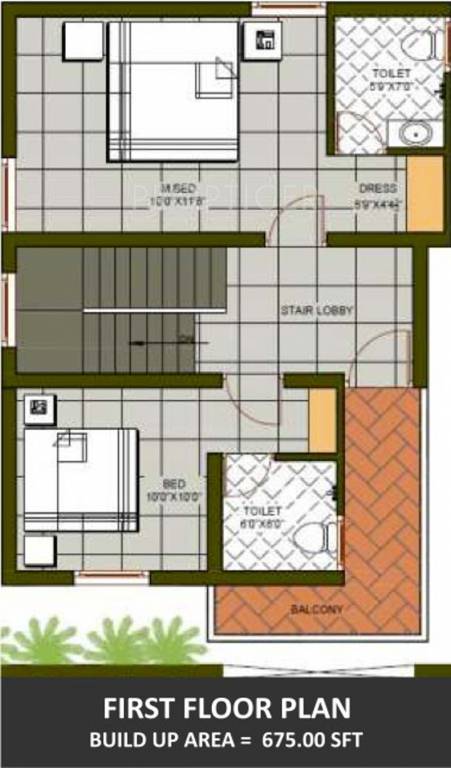  Grahasri Villas (3BHK+3T (1,425 sq ft) 1425 sq ft)