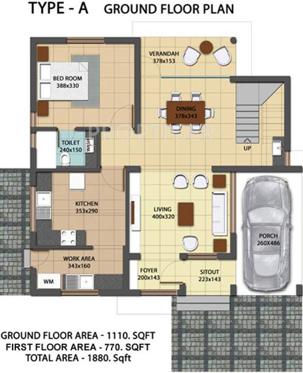 Sreerosh Harmony (4BHK+4T (1,880 sq ft) 1880 sq ft)
