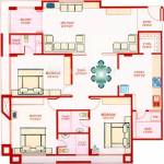 Deep Indraprasth 5 (3BHK+3T (2,115 sq ft) 2115 sq ft)