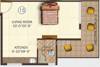 Balsam Studio Apartments (1BHK+1T (450 sq ft) 450 sq ft)