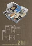  Imperial Heights (2BHK+2T (911 sq ft) 911 sq ft)