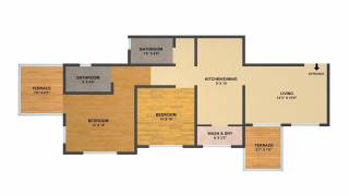 Mont Vert Oystera (2BHK+2T (986 sq ft) 986 sq ft) Mont Vert Oystera (2BHK+2T (986 sq ft) 986 sq ft)