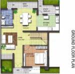 Nandhini Builders English Town Houses Lower Level Duplex Plan (3BHK+3T (1,945 sq ft) 1945 sq ft)
