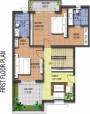 Nandhini Builders English Town Houses Upper Level Duplex Plan (3BHK+3T (1,945 sq ft) 1945 sq ft)