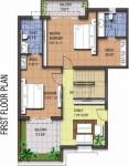 Nandhini Builders English Town Houses Upper Level Duplex Plan (3BHK+3T (1,945 sq ft) 1945 sq ft)