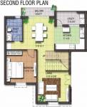 Nandhini Builders English Town Houses Lower Level Duplex Plan (3BHK+3T (2,149 sq ft) 2149 sq ft)