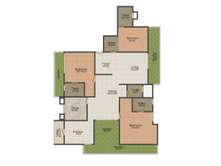 Fomra Jardin (3BHK+4T (2,374 sq ft) 2374 sq ft)