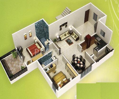 Konaark Platina Towers (2BHK+2T (1,150 sq ft) 1150 sq ft) Konaark Platina Towers (2BHK+2T (1,150 sq ft) 1150 sq ft)