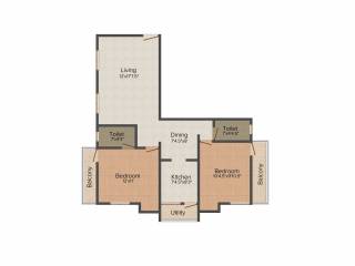 Sree Guru Krishna (2BHK+2T (1,098 sq ft) 1098 sq ft)