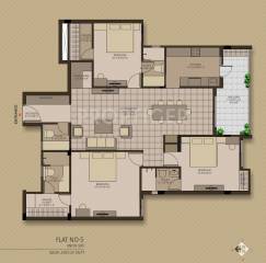 Upasna Mayfair (3BHK+3T (2,300 sq ft) 2300 sq ft)