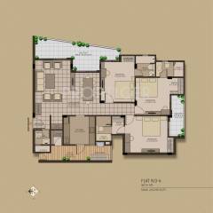 Upasna Mayfair (3BHK+3T (2,492 sq ft) 2492 sq ft)