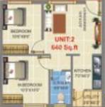 GK Pearl (2BHK+1T (640 sq ft) 640 sq ft) GK Pearl (2BHK+1T (640 sq ft) 640 sq ft)