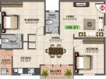 MBM Royale (2BHK+2T (1,098 sq ft) Pooja Room 1098 sq ft) MBM Royale (2BHK+2T (1,098 sq ft) Pooja Room 1098 sq ft)