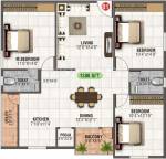 MBM Royale (3BHK+2T (1,386 sq ft) Pooja Room 1386 sq ft) MBM Royale (3BHK+2T (1,386 sq ft) Pooja Room 1386 sq ft)