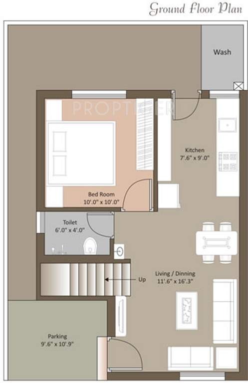 Kanha Galaxy (3BHK+3T (1,300 sq ft) 1300 sq ft)