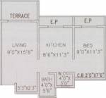 Sanskruti Cherry Residency (1BHK+1T (560 sq ft) 560 sq ft)