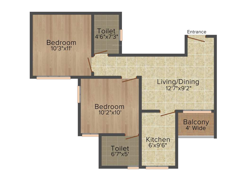 Arrjavv Sonar Kella (2BHK+2T (785 sq ft) 785 sq ft)