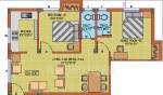 Visoka Swathi (2BHK+2T (886 sq ft) 886 sq ft)