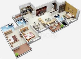 BramhaCorp Suncity (3BHK+3T (1,600 sq ft) 1600 sq ft) BramhaCorp Suncity (3BHK+3T (1,600 sq ft) 1600 sq ft)