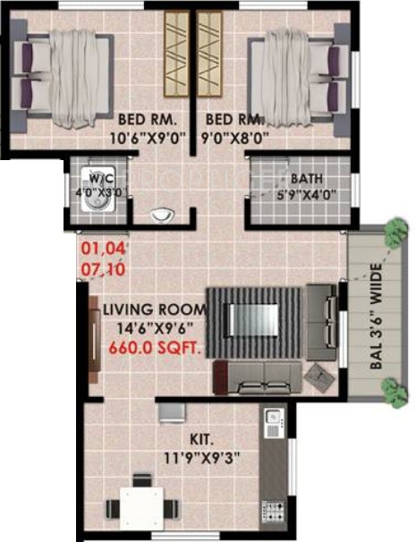 Advait Niranjan Niwas (2BHK+2T (660 sq ft) 660 sq ft) Advait Niranjan Niwas (2BHK+2T (660 sq ft) 660 sq ft)