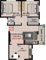 Advait Niranjan Niwas (2BHK+2T (660 sq ft) 660 sq ft) Advait Niranjan Niwas (2BHK+2T (660 sq ft) 660 sq ft)