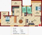 Sree Daksha Sanshray Phase II (2BHK+2T (1,178 sq ft) 1178 sq ft) Sree Daksha Sanshray Phase II (2BHK+2T (1,178 sq ft) 1178 sq ft)