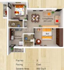 Sree Daksha Vhridhaa Apartment (2BHK+2T (992 sq ft) 992 sq ft) Sree Daksha Vhridhaa Apartment (2BHK+2T (992 sq ft) 992 sq ft)
