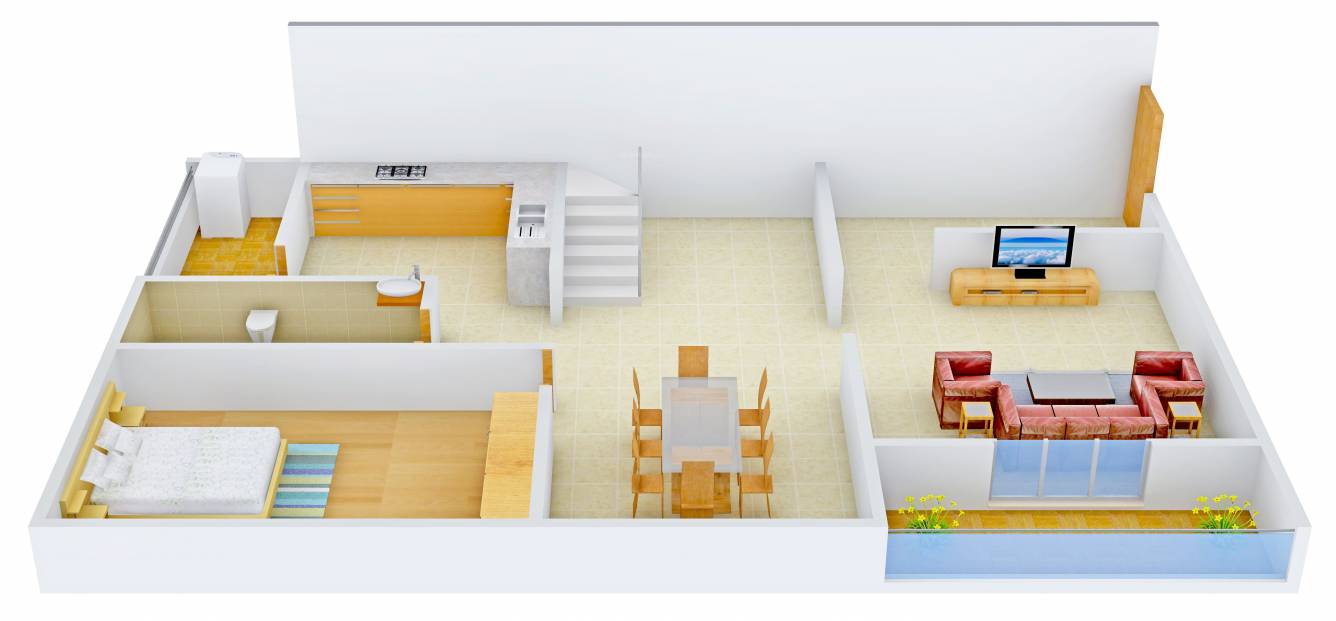 Elysium Boulevard (3BHK+3T (2,920 sq ft) 2920 sq ft)