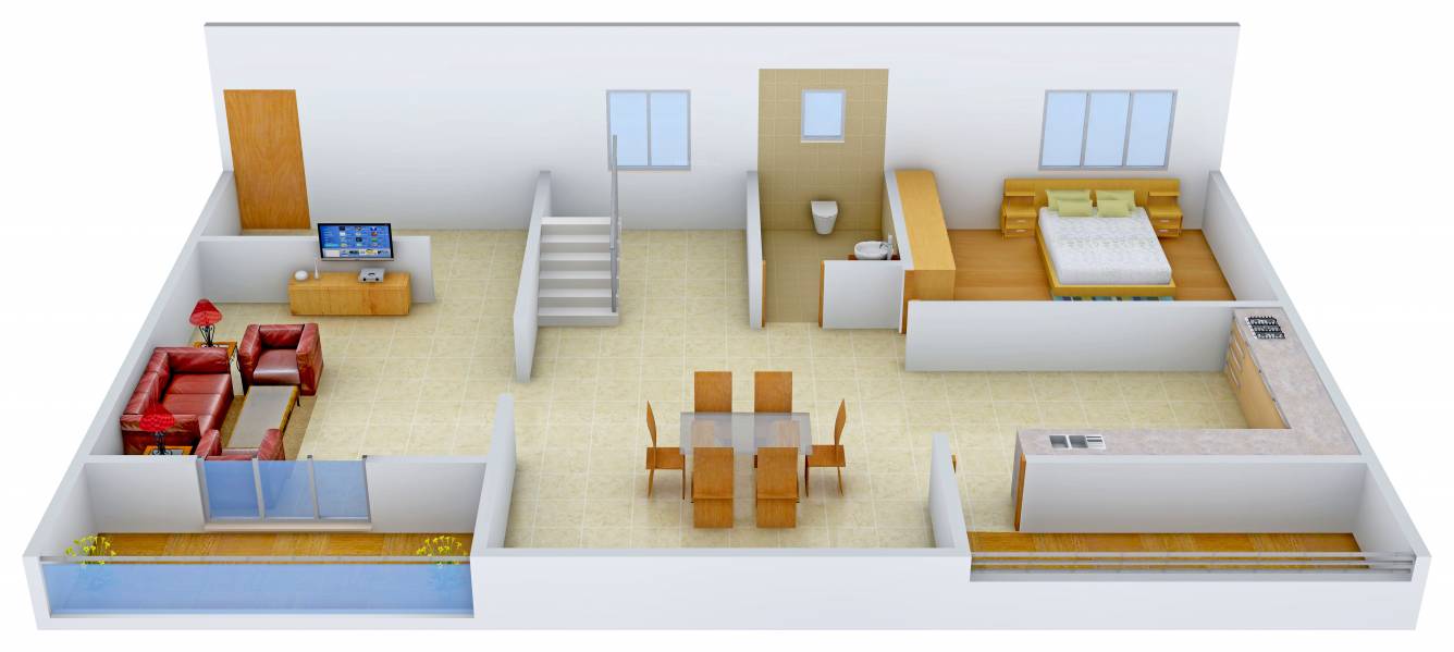 Elysium Boulevard (3BHK+3T (3,380 sq ft) 3380 sq ft)