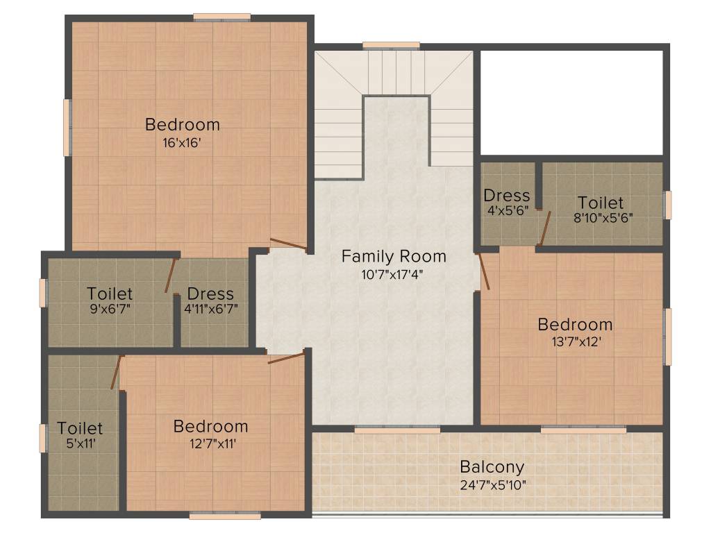 Elysium Boulevard (4BHK+4T (3,740 sq ft) 3740 sq ft)