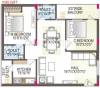 MMFC MM City (2BHK+2T (1,080 sq ft) 1080 sq ft)