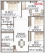 Narasimhas Arena (3BHK+2T (1,365 sq ft) 1365 sq ft)  Narasimhas Arena (3BHK+2T (1,365 sq ft) 1365 sq ft)