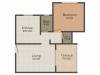 Anjani Amores (1BHK+1T (630 sq ft) 630 sq ft)
