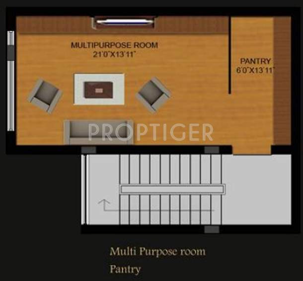 Elysium Gold Crest (4BHK+4T (5,850 sq ft) + Study Room 5850 sq ft)