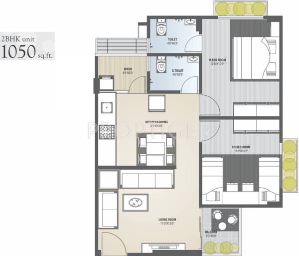 Krish Nisarg Dreams (2BHK+2T (1,050 sq ft) 1050 sq ft) Krish Nisarg Dreams (2BHK+2T (1,050 sq ft) 1050 sq ft)