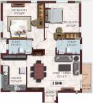 Casagrand Senate (2BHK+2T (1,082 sq ft) 1082 sq ft) Casagrand Senate (2BHK+2T (1,082 sq ft) 1082 sq ft)