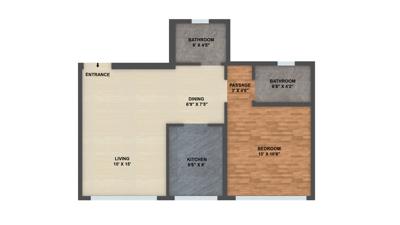 Shivam Imperial Heights (1BHK+2T (720 sq ft) 720 sq ft)