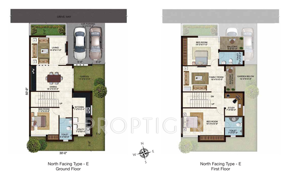 Casagrand Eternia Villas (3BHK+3T (2,038 sq ft) 2038 sq ft)