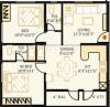 KSR Comfort Homes (2BHK+2T (915 sq ft) 915 sq ft)