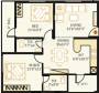 KSR Comfort Homes (2BHK+2T (945 sq ft) 945 sq ft)