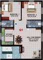 JKB Sri Vilas (2BHK+2T (1,214 sq ft) 1214 sq ft) JKB Sri Vilas (2BHK+2T (1,214 sq ft) 1214 sq ft)