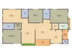 Annapurna White House Celestia (3BHK+3T (2,670 sq ft)   Servant Room 2670 sq ft)