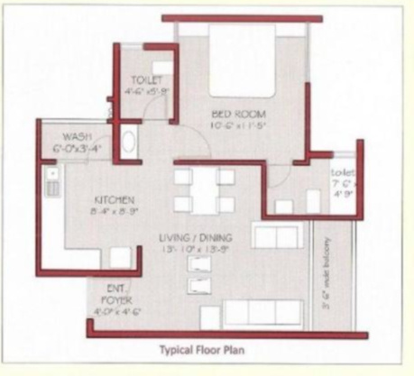  bela residency Floor Plan Floor Plan