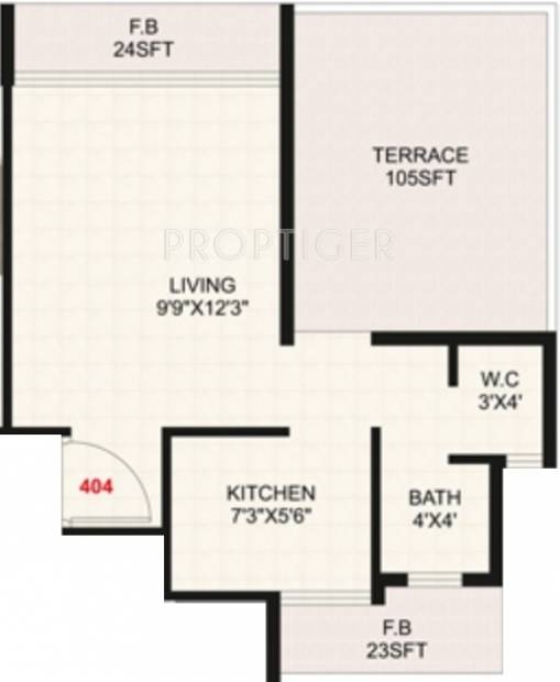 Raj Apartment (1BHK+1T (540 sq ft) 540 sq ft)