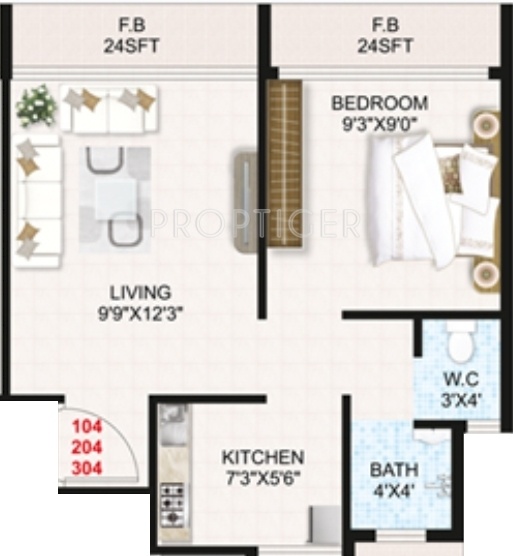 Raj Apartment (1BHK+1T (600 sq ft) 600 sq ft)