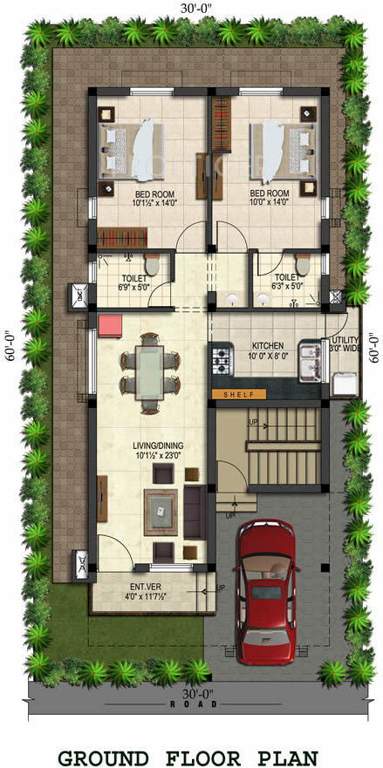 Sree Nivas Gardens (3BHK+3T (2,410 sq ft) 2410 sq ft)