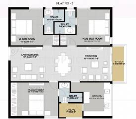 Gem Ascentia (3BHK+3T (1,585 sq ft) 1585 sq ft) Gem Ascentia (3BHK+3T (1,585 sq ft) 1585 sq ft)