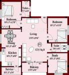 Naveen Agitha Nest (3BHK+2T (1,231 sq ft) 1231 sq ft) Naveen Agitha Nest (3BHK+2T (1,231 sq ft) 1231 sq ft)