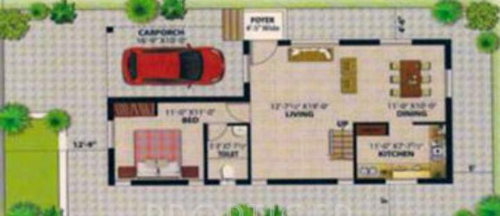 Engineers Park City Phase II (3BHK+3T (1,836 sq ft) 1836 sq ft)