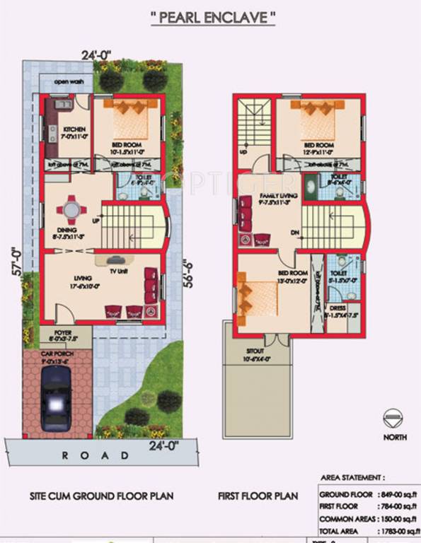 Engineers Pearl Enclave (3BHK+3T (1,783 sq ft) 1783 sq ft) Engineers Pearl Enclave (3BHK+3T (1,783 sq ft) 1783 sq ft)